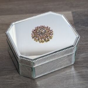 Mirrored Jewelry Box